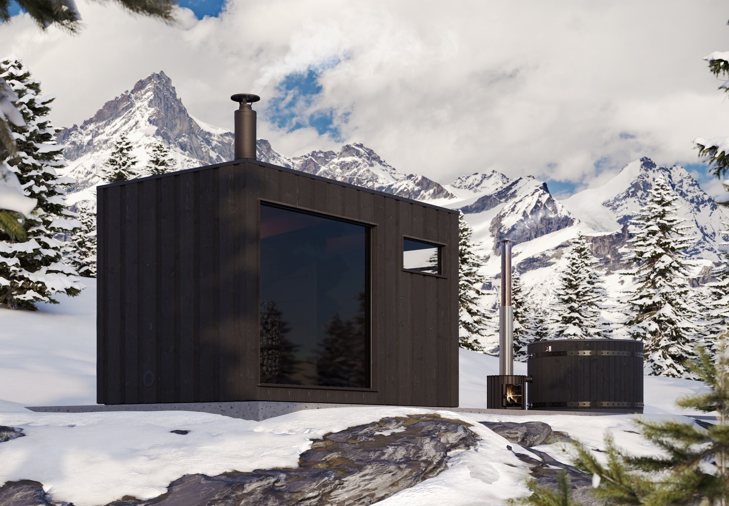 PIHASAUNA HARVIA LEGEND PUUKIUKAALLA