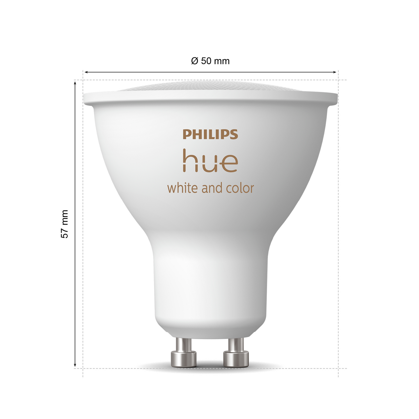 Kohdelamppu Philips Hue White Ambience 4.2 W 400l 2000-6500K GU10 2 Kpl