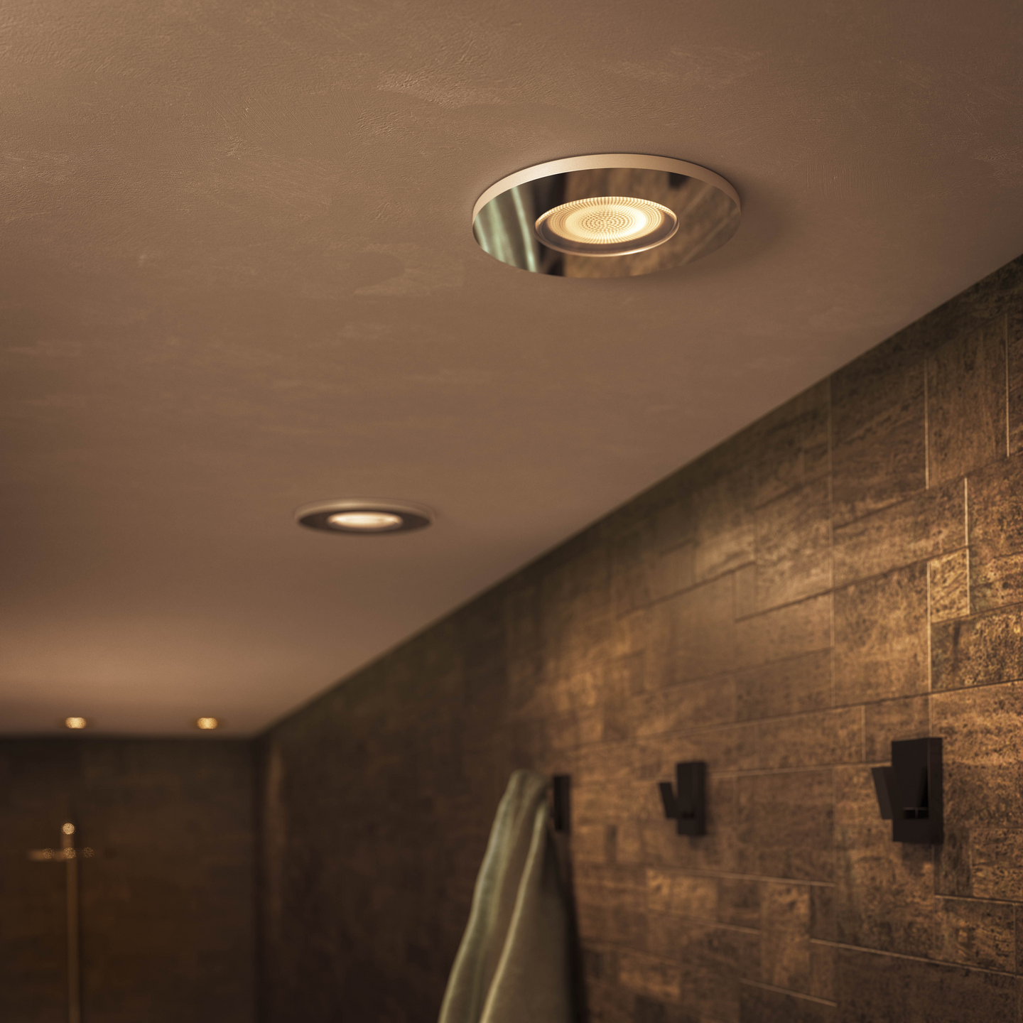 Uppospotti Philips Hue Bathroom Adore 3x4.2 W 1200l 2200-6500K Kromi