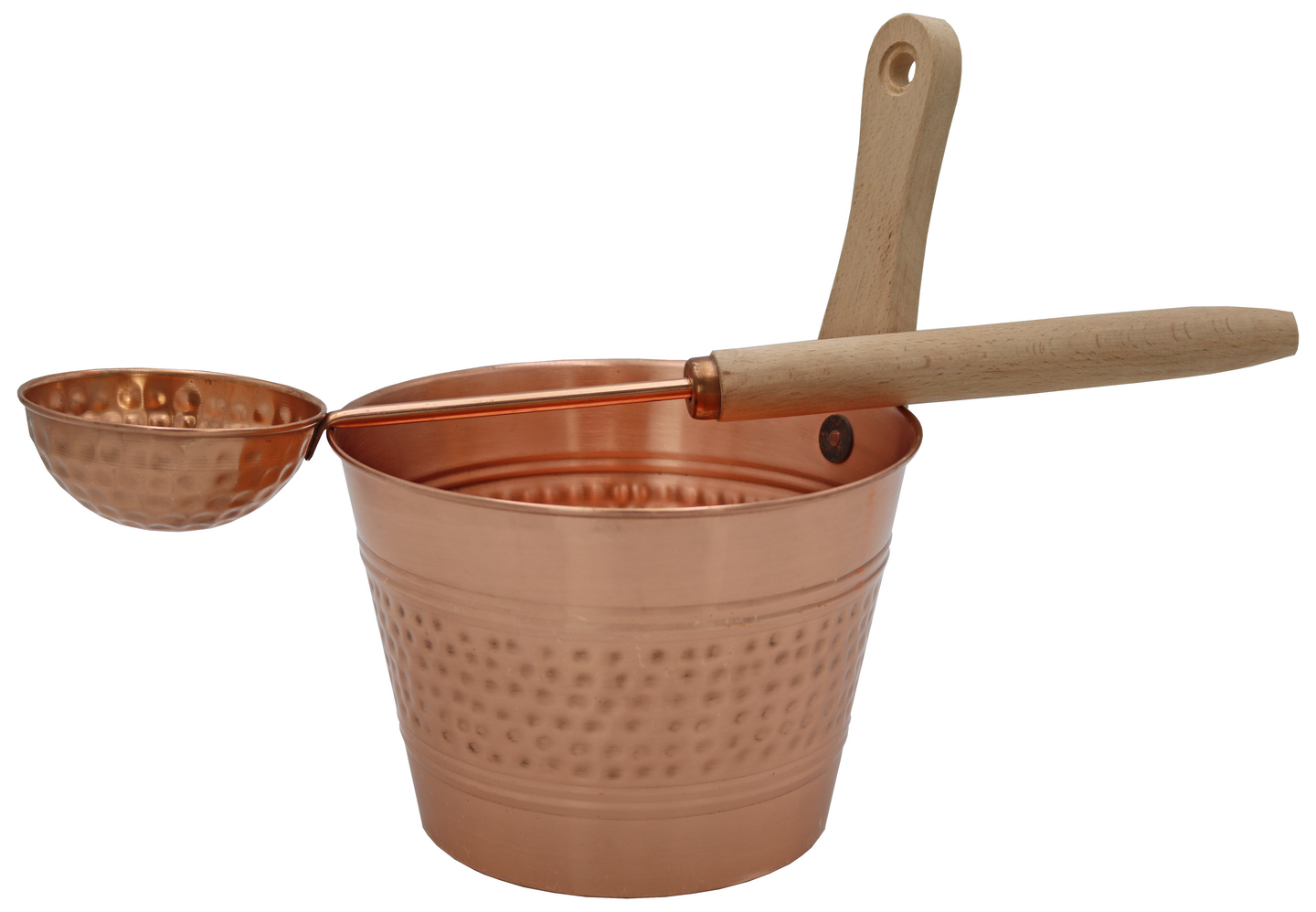 BASTUSET SAUNIA KOPPAR STÄVA+SKOPA