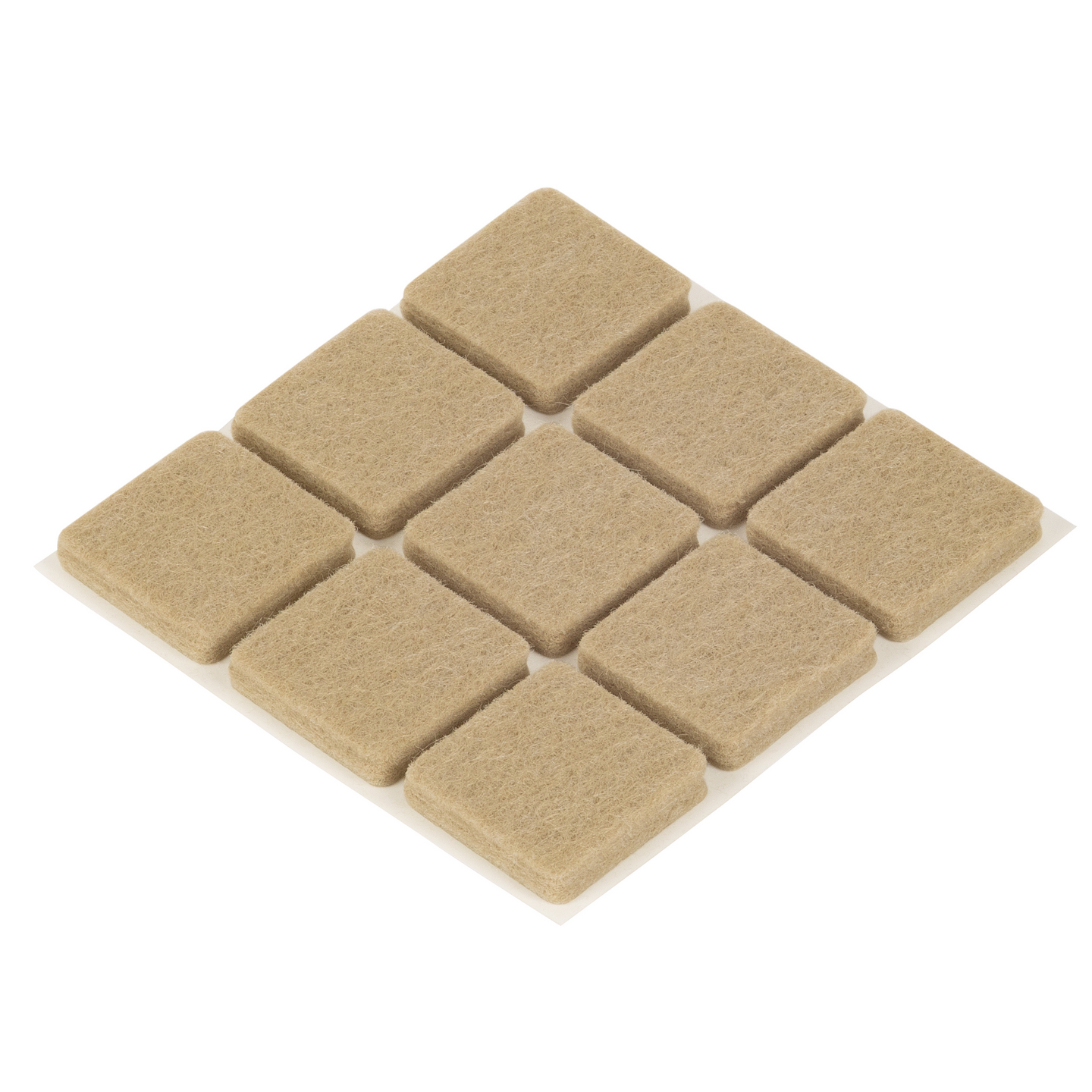 Huopatarra BIGDUO 25x25mm beige 9kpl