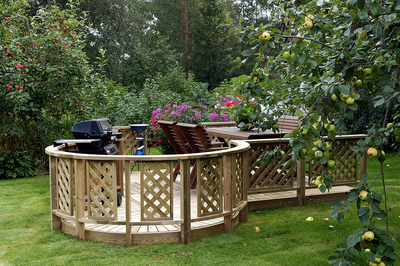 Aitaelementti Tammiston Puu Lehto 1200x300mm