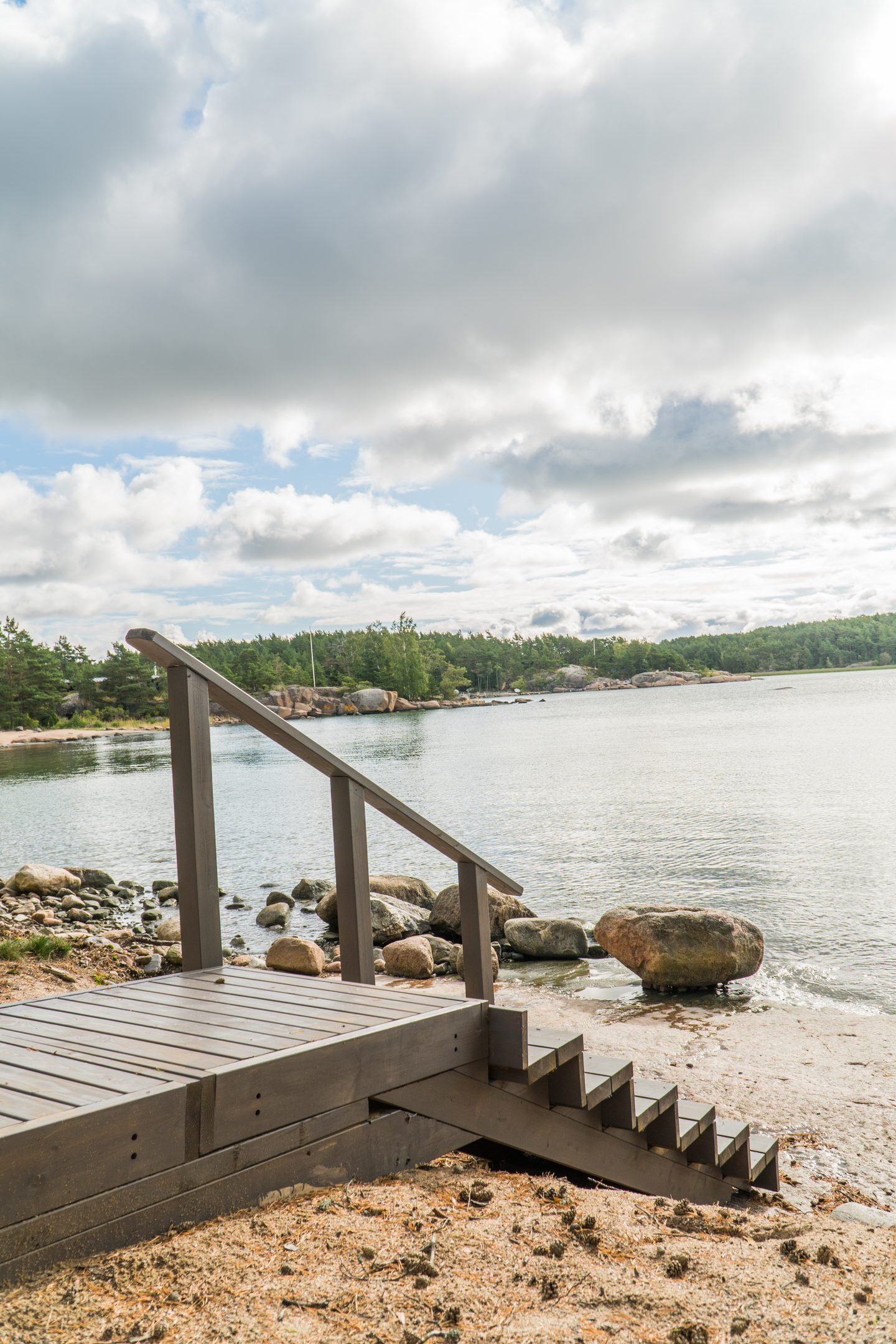 Portaan reisipuu 7 askelmaa Tammiston Puu K07R kestopuu ruskea