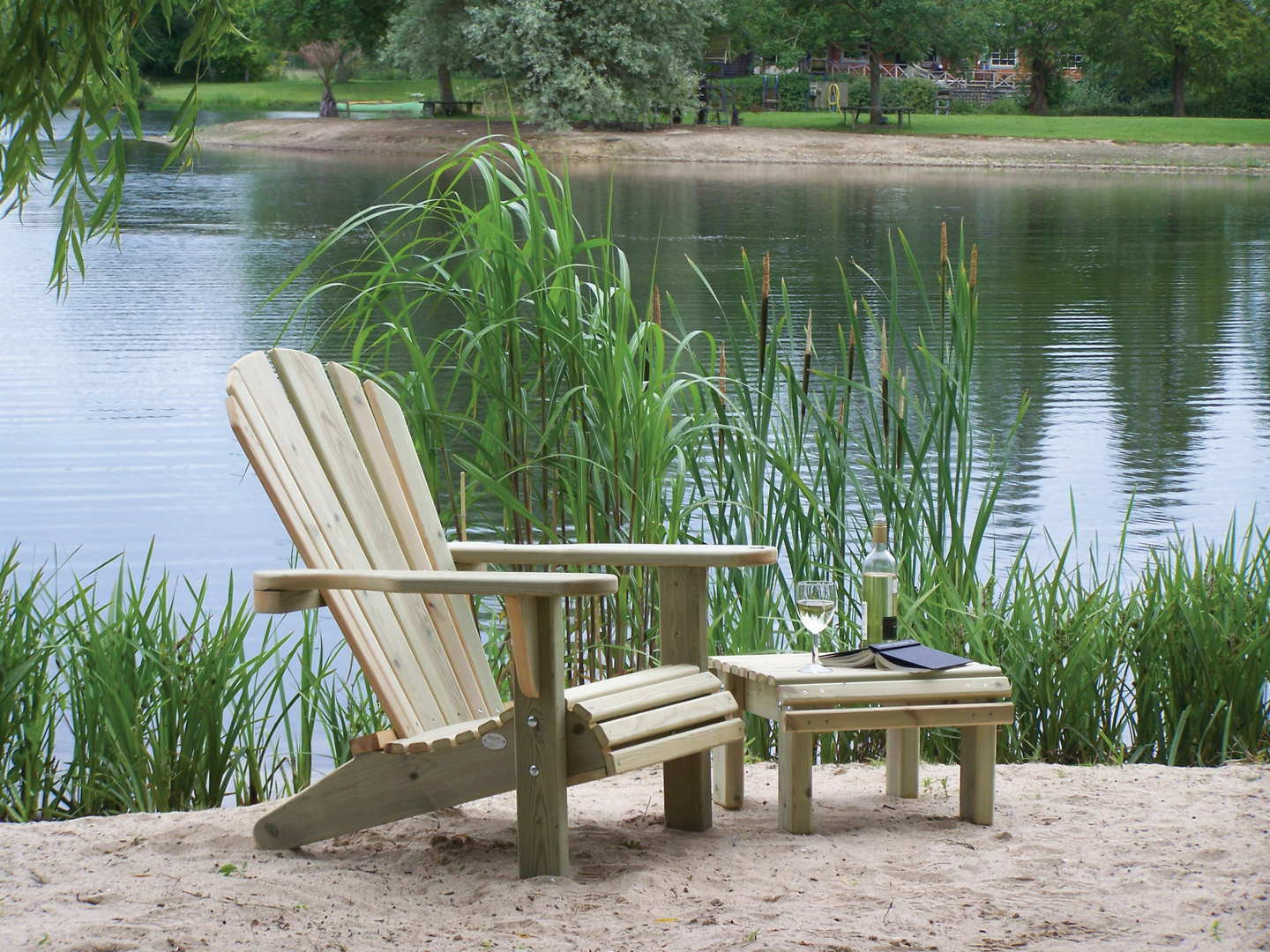 Kansituoli Tammiston Puu Pepe kestopuu vihreä