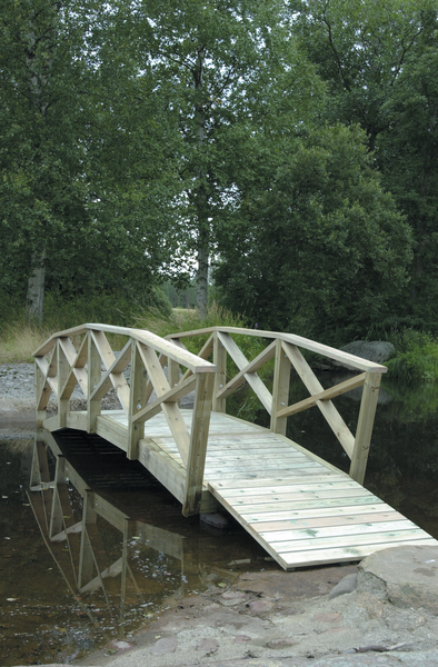 Ristikkopuu Tammiston Puu aitakehykseen 980mm kestopuu vihreä