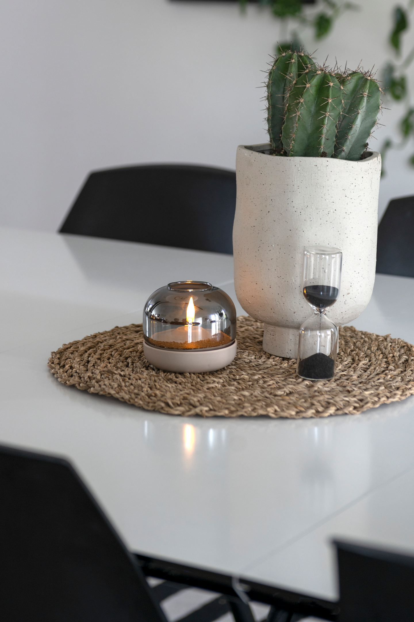 Led-lasilyhty Konstsmide 7,5x8,5cm beige