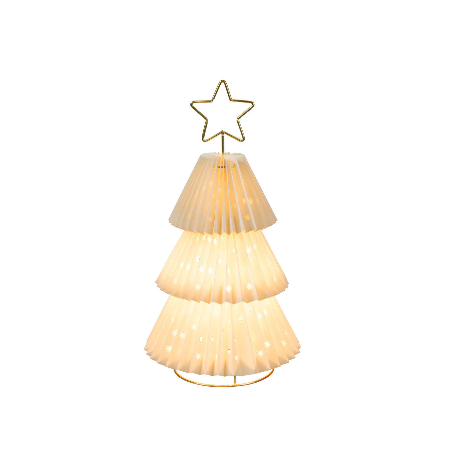 Koristekuusi Konstsmide 36cm valkoinen E14