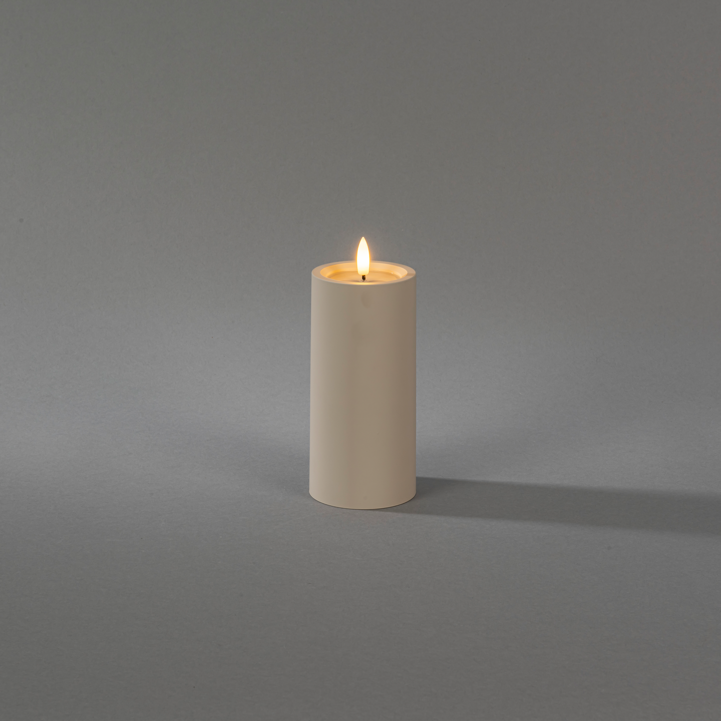 Led kynttilä Konstsmide Beige 15cm IP44