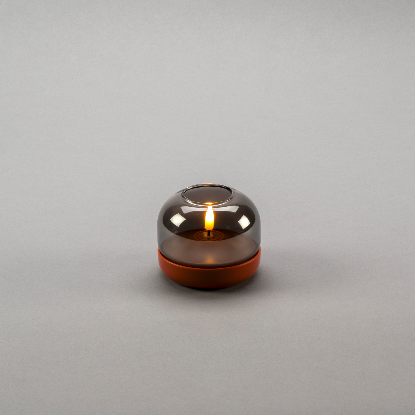 Led-lasilyhty Konstsmide 7,5x8,5cm terrakotta