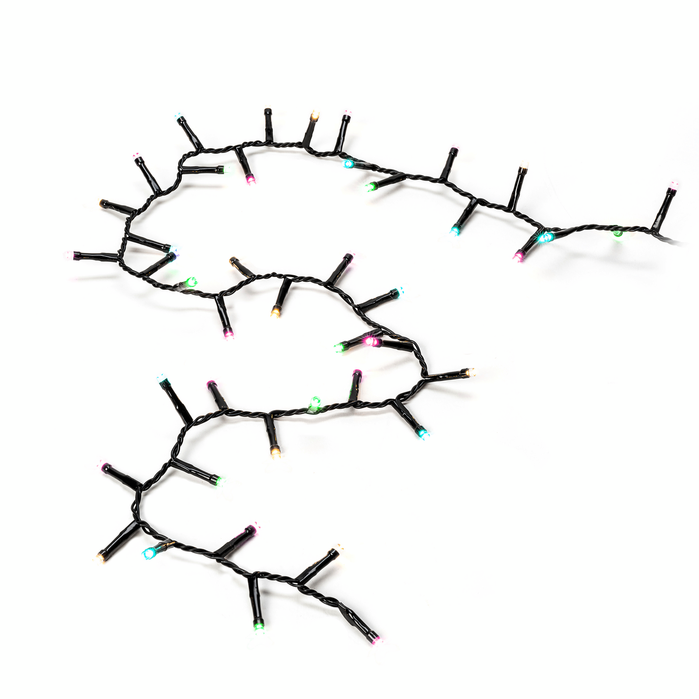 Valosarja Konstsmide Mini Cluster 800 led pastellinväri IP44