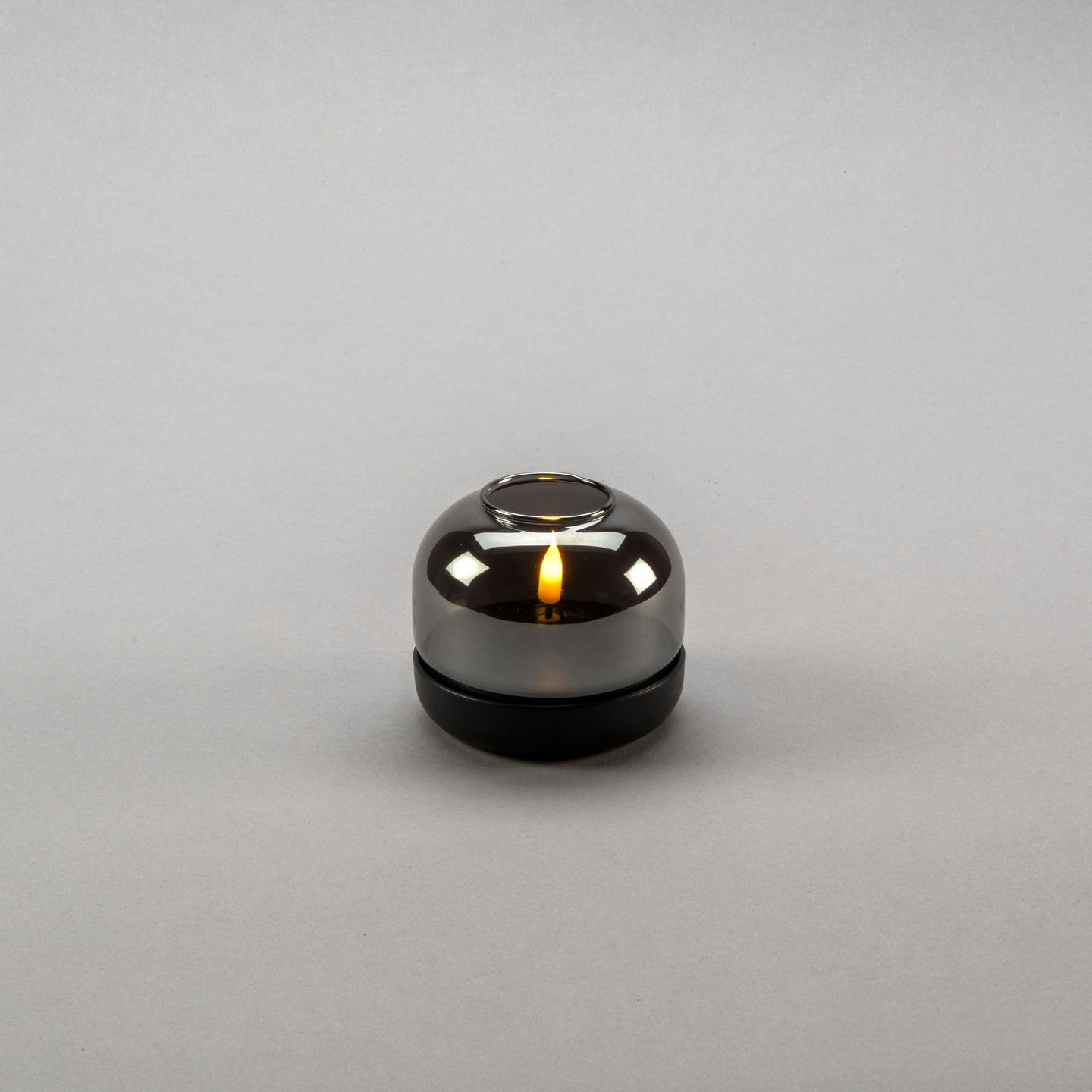 Led-lasilyhty Konstsmide 7,5x8,5cm musta