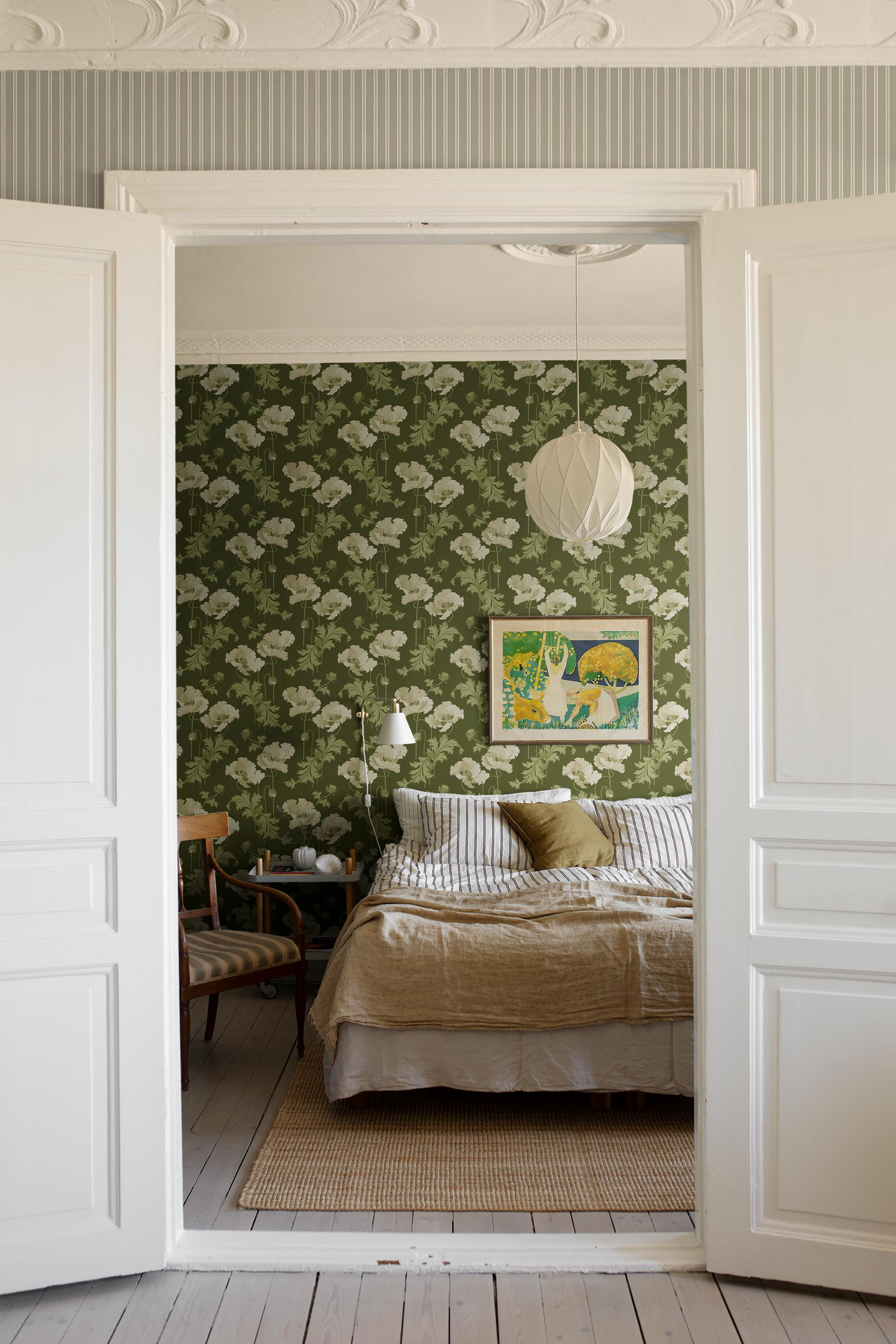 Kuitutapetti Boråstapeter Anno II 8091 Vallmo 10,05m