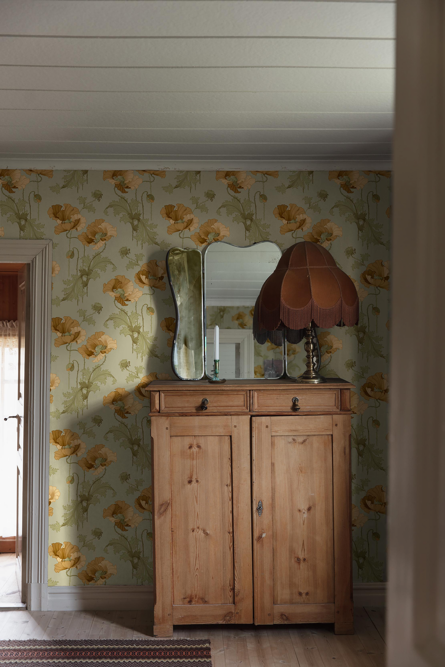 Kuitutapetti Boråstapeter Anno II 8092 Vallmo 10,05m