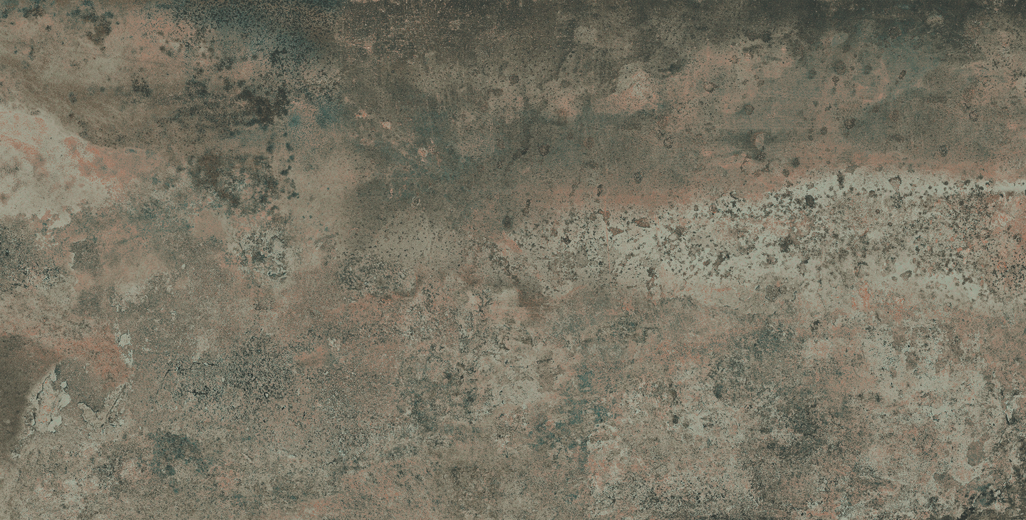 Lattialaatta Cello Metal 60x120 matta vihreä RT 1,44m²