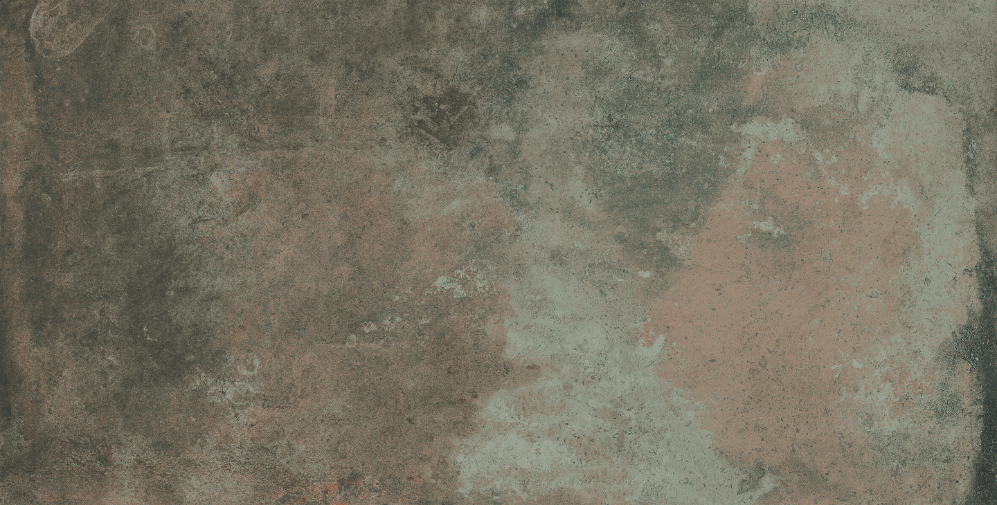 Lattialaatta Cello Metal 60x120 matta vihreä RT 1,44m²