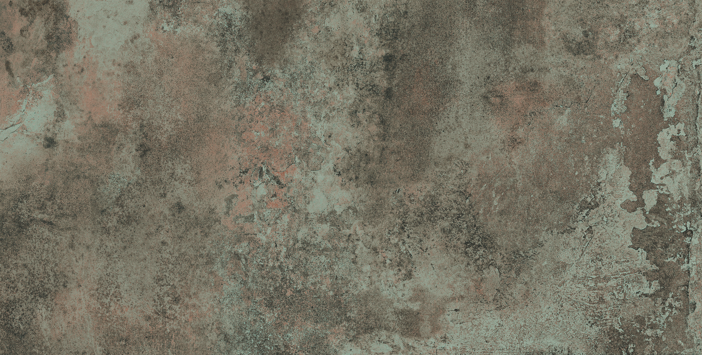 Lattialaatta Cello Metal 60x120 matta vihreä RT 1,44m²