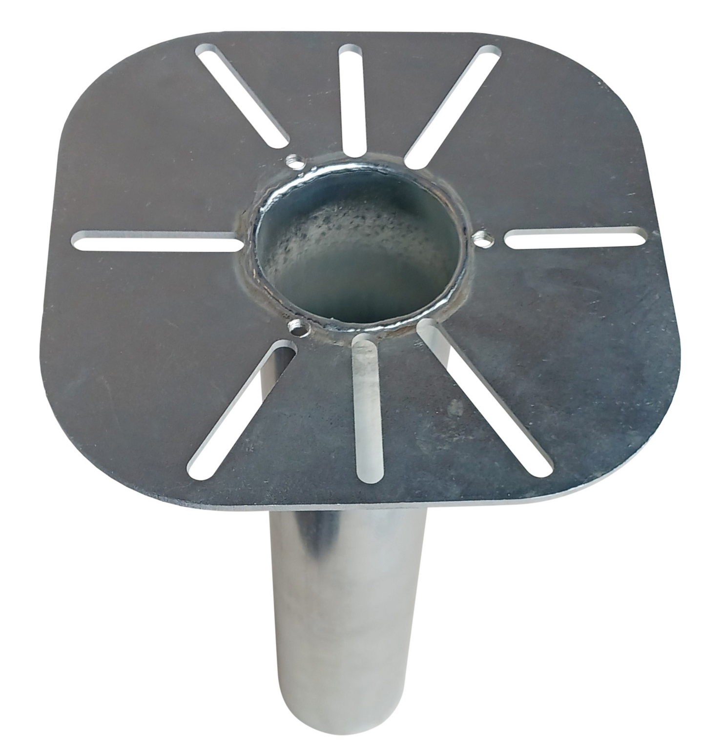 Mekaaninen lisätarvike Onnline pollarivalaisimen teräksinen maatuki