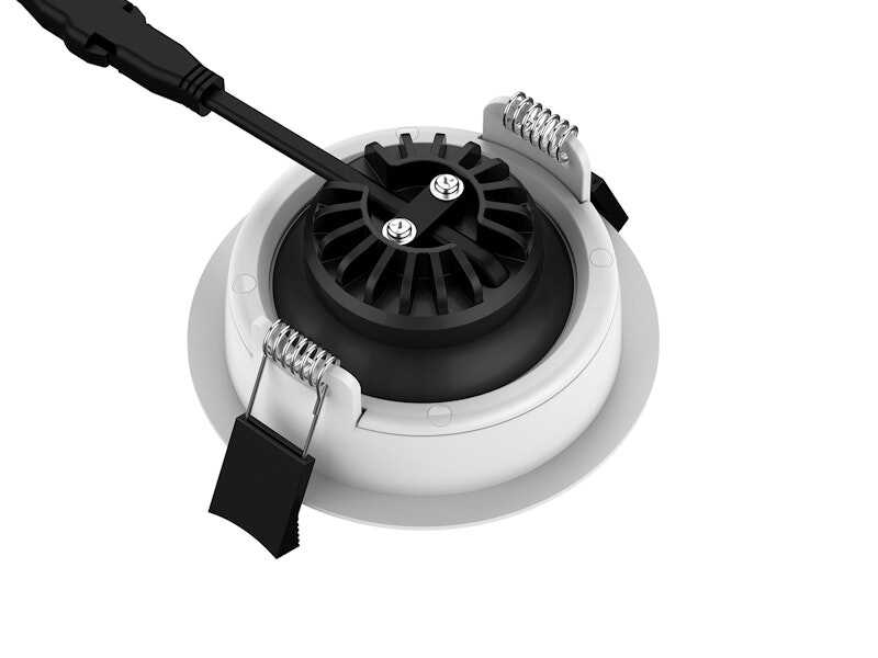 Alasvalo Onnline Onnspot IP54 8W 780lm 2CCT dim valkoinen