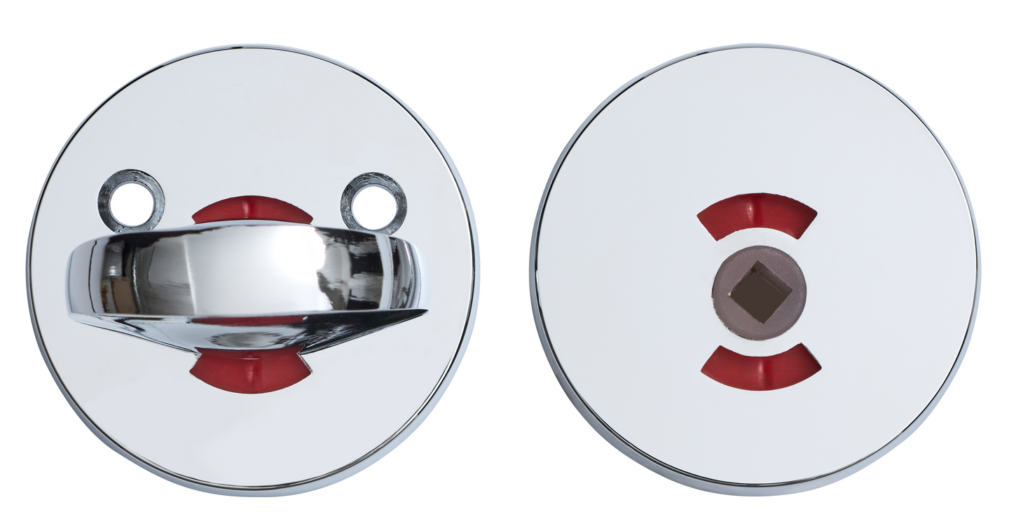 Wc-vääntönuppi Cello Dot kromi