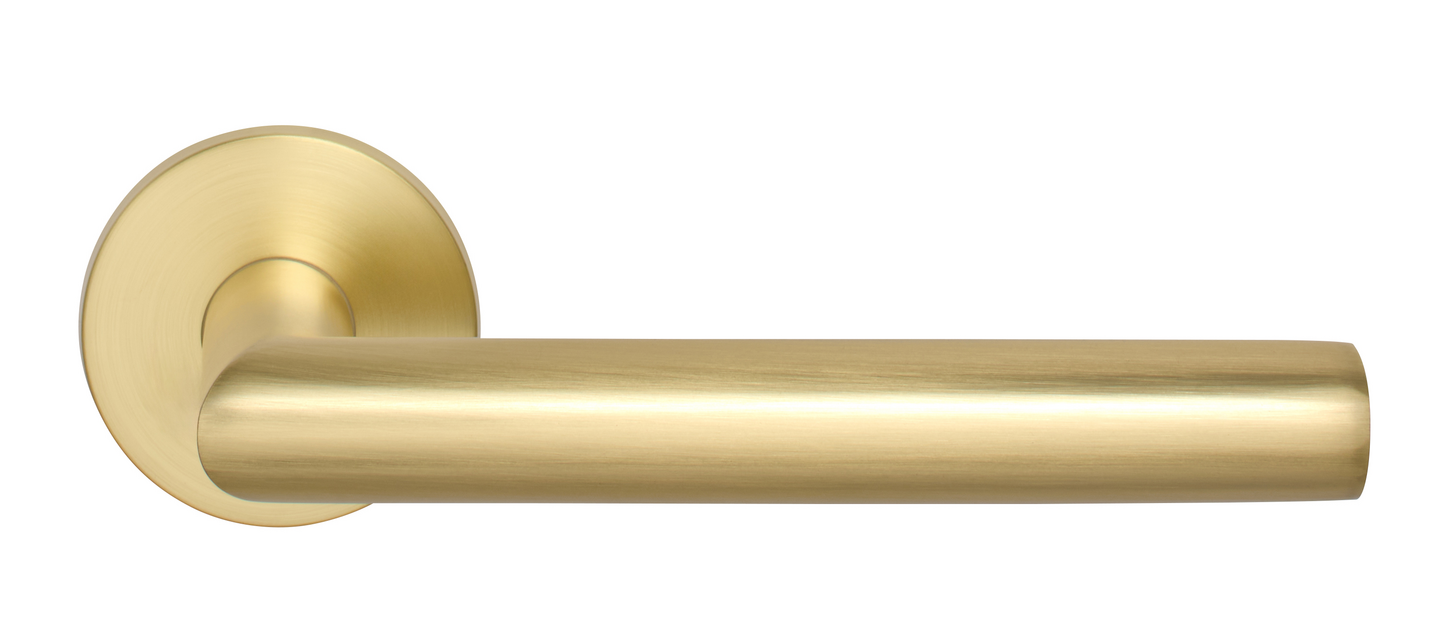 Sisäovenpainike Cello Ask harjattu messinki