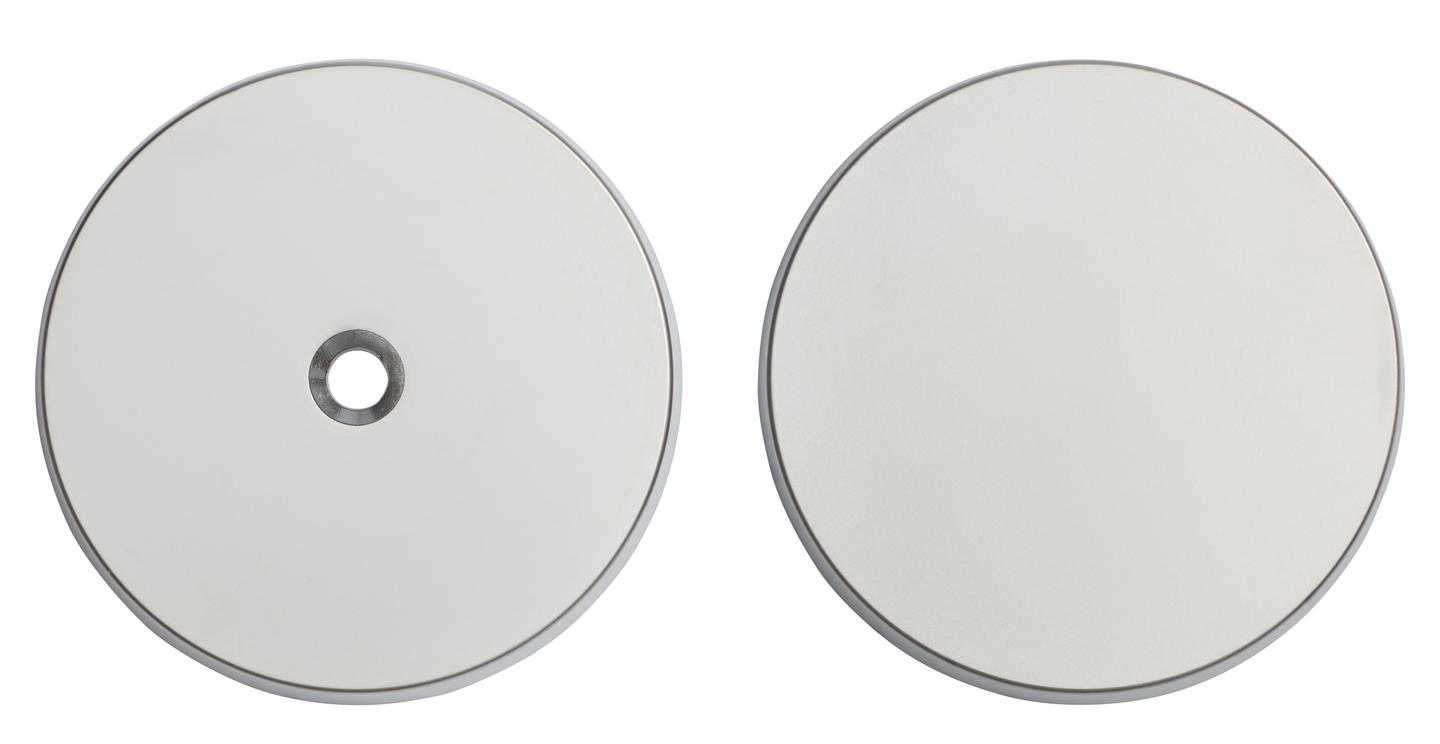 Peitekilpi Cello Dot mattakromi