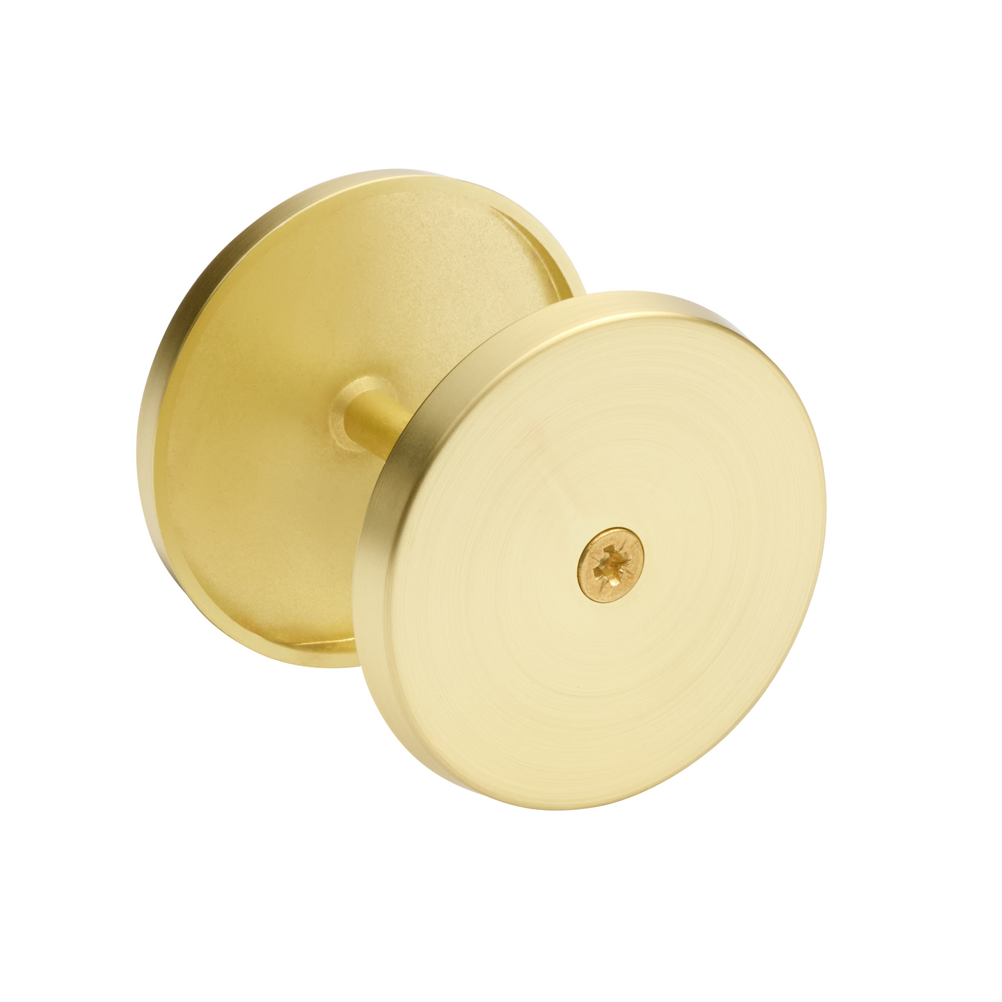 Peitekilpi Cello Dot harjattu messinki