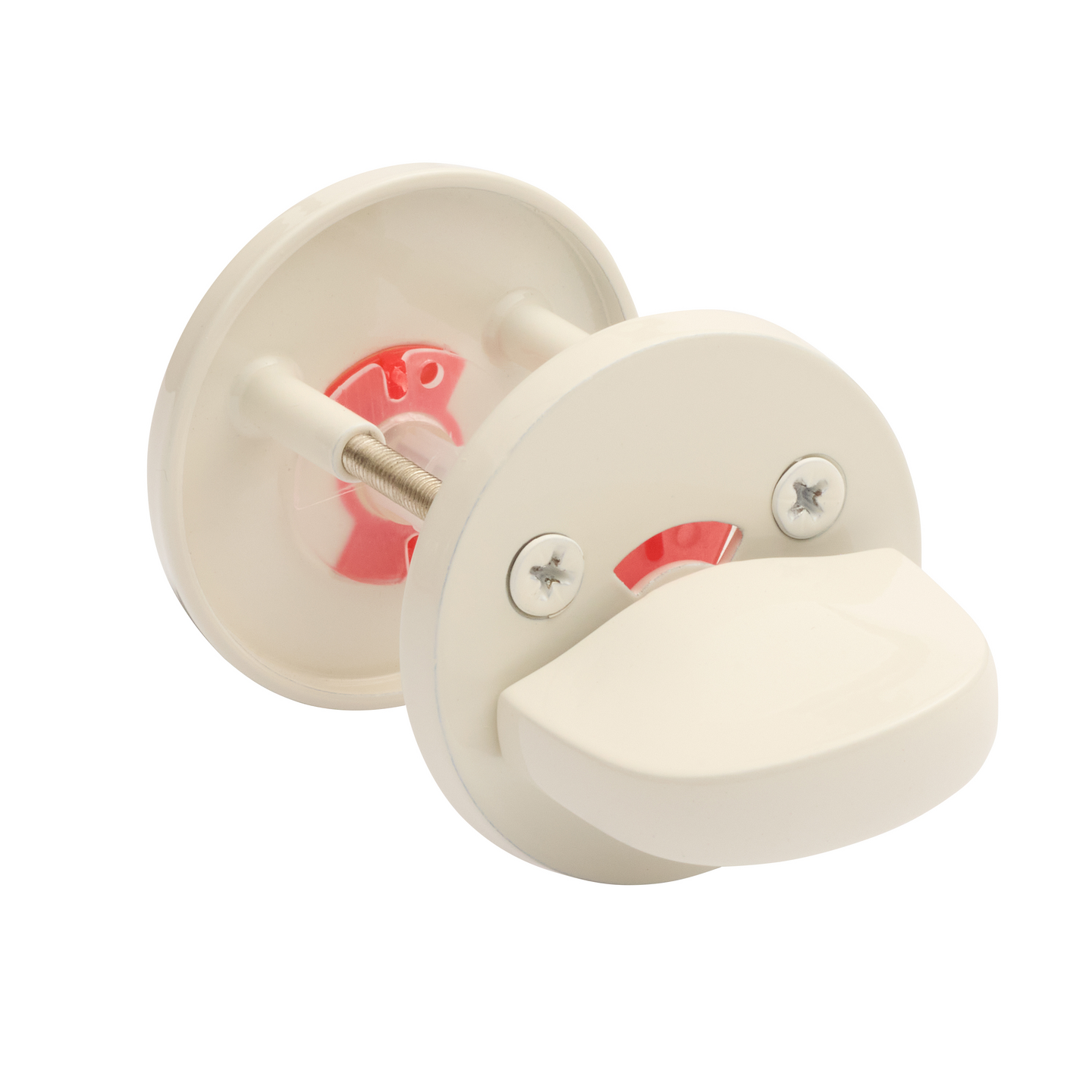 Wc-vääntönuppi Cello Dot valkoinen