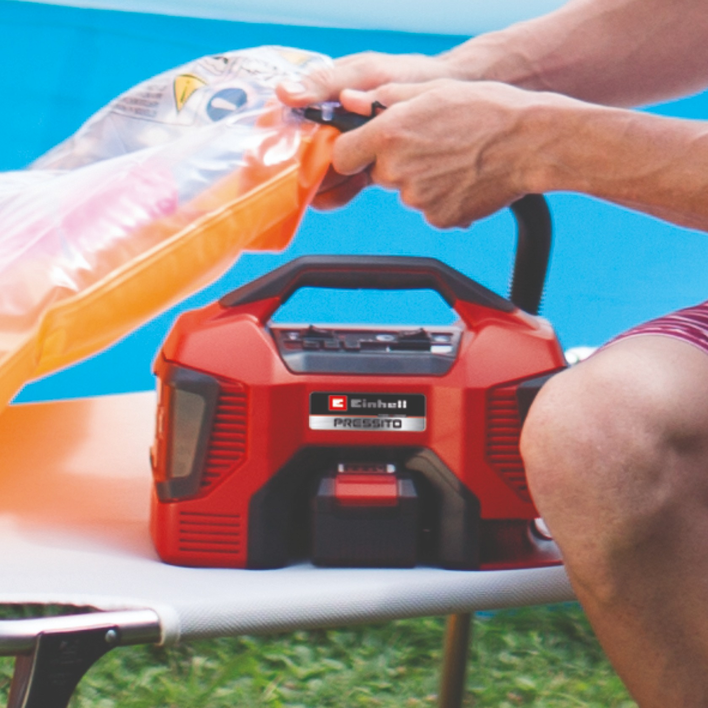 Akkukompressori Einhell Power-X-Change Pressito 18/25 Solo