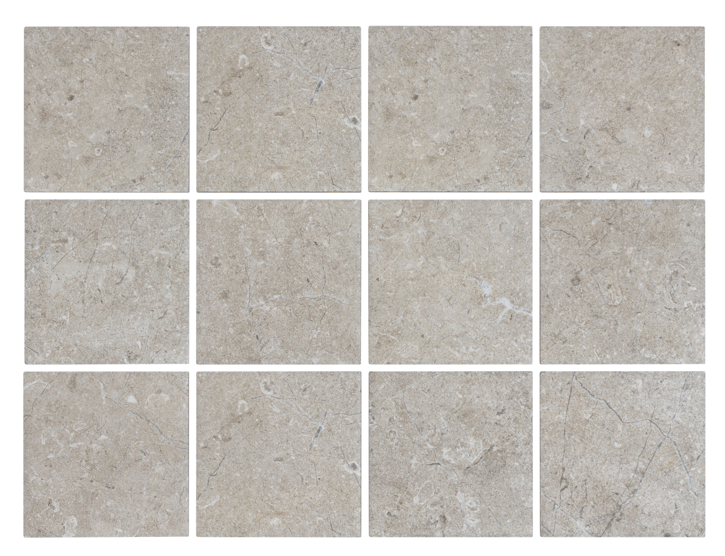 Lattialaatta Limestone 10x10 Taupe 1m²