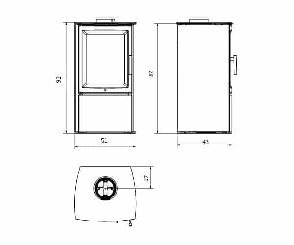 Valmistakka Varde Aura 3 vuolukivi