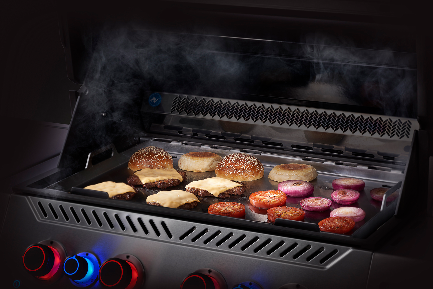 Täysikokoinen parila Napoleon Prestige P/PRO500 & Rogue 525