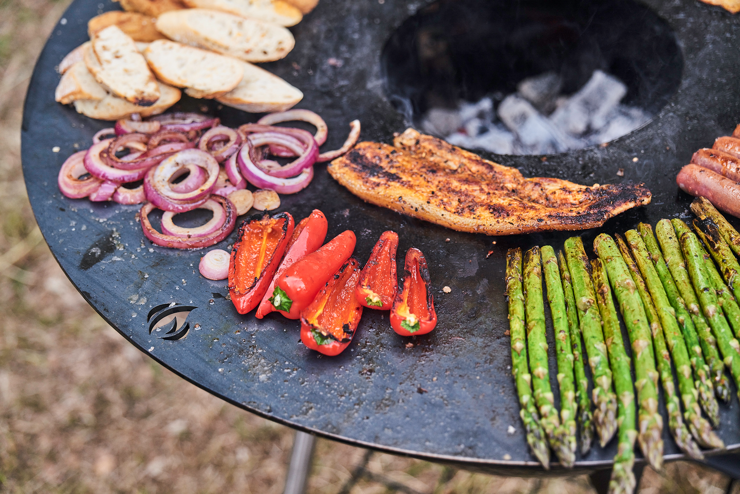 Paistolevy Napoleon 47 & 57 cm hiiligrillit