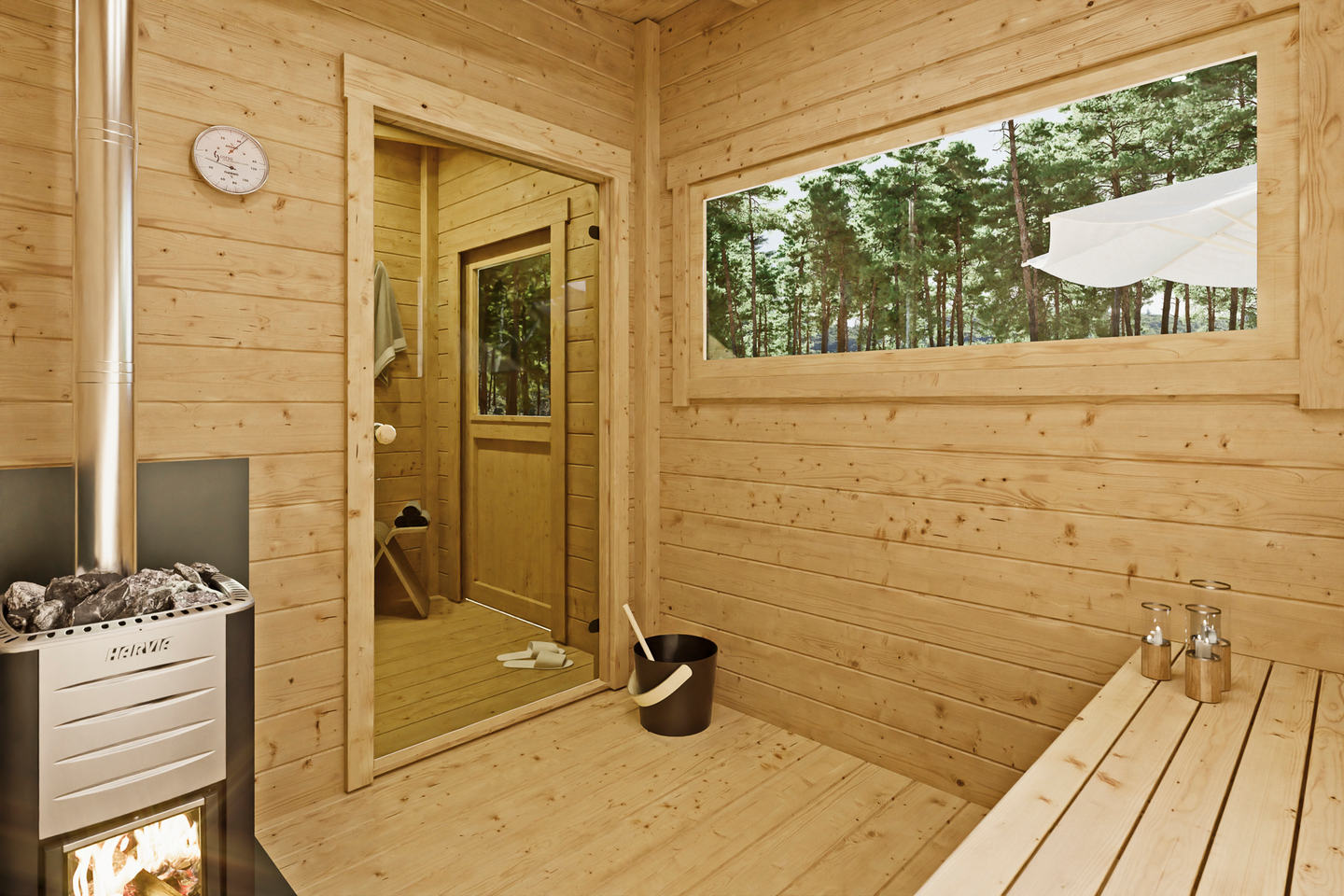 Pihasauna Söderhamn 8,8m²