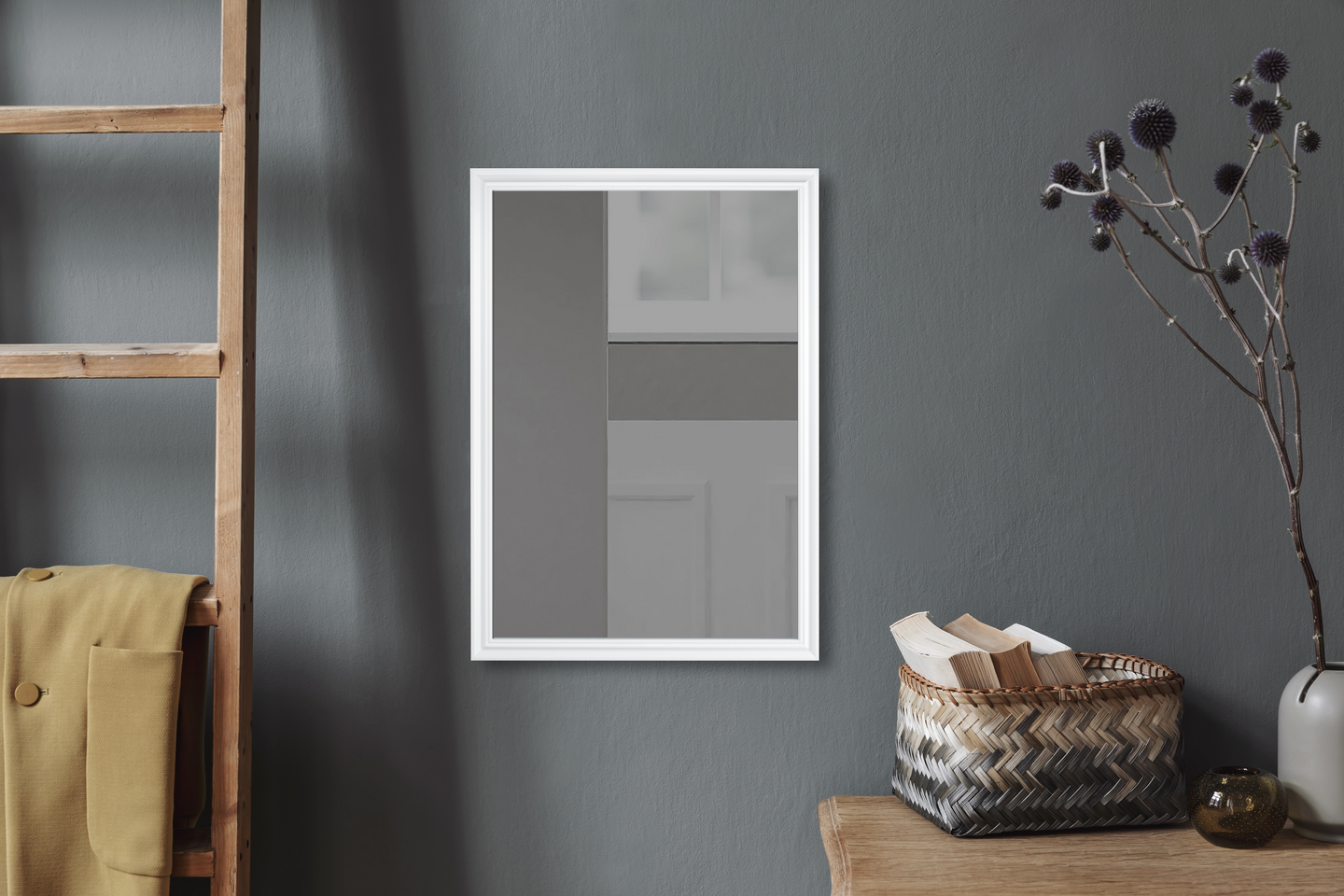 Peili M&M Karina 50x70cm valkoinen