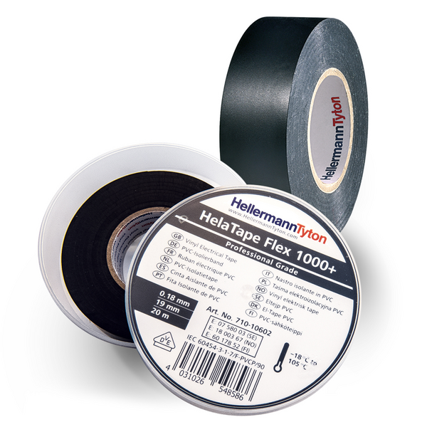 ELTEJP HELLERMANNTYTON FLEX 1000 19MMX20M SV