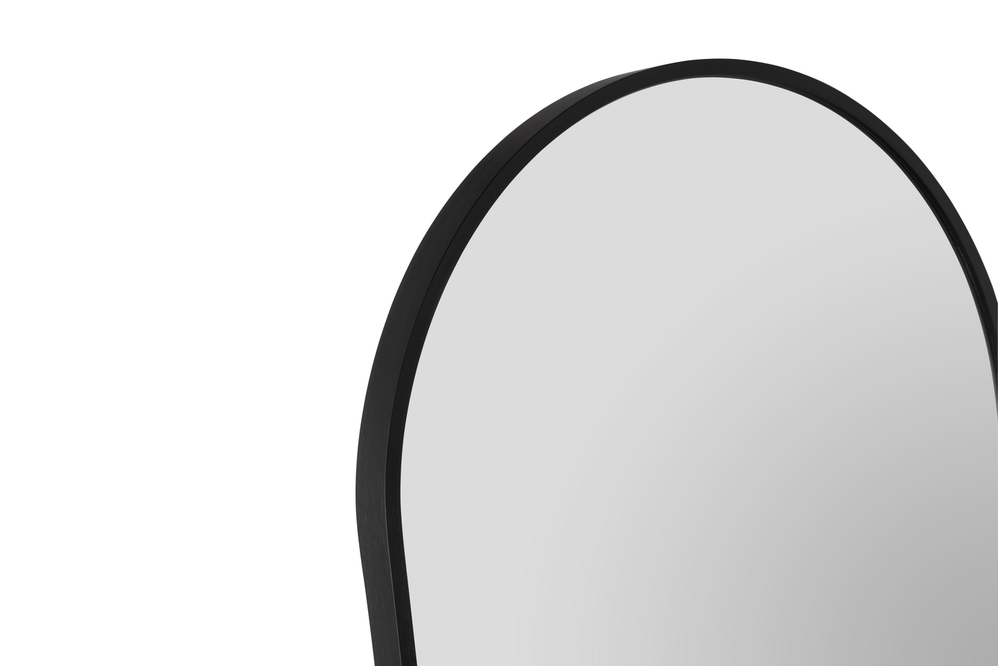 Peili M&M Britt 40x160cm musta jalustalla