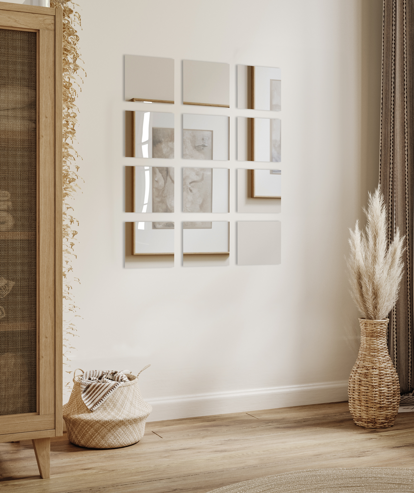 Peilisetti M&M Larissa 12-pack 15x15cm peililasi