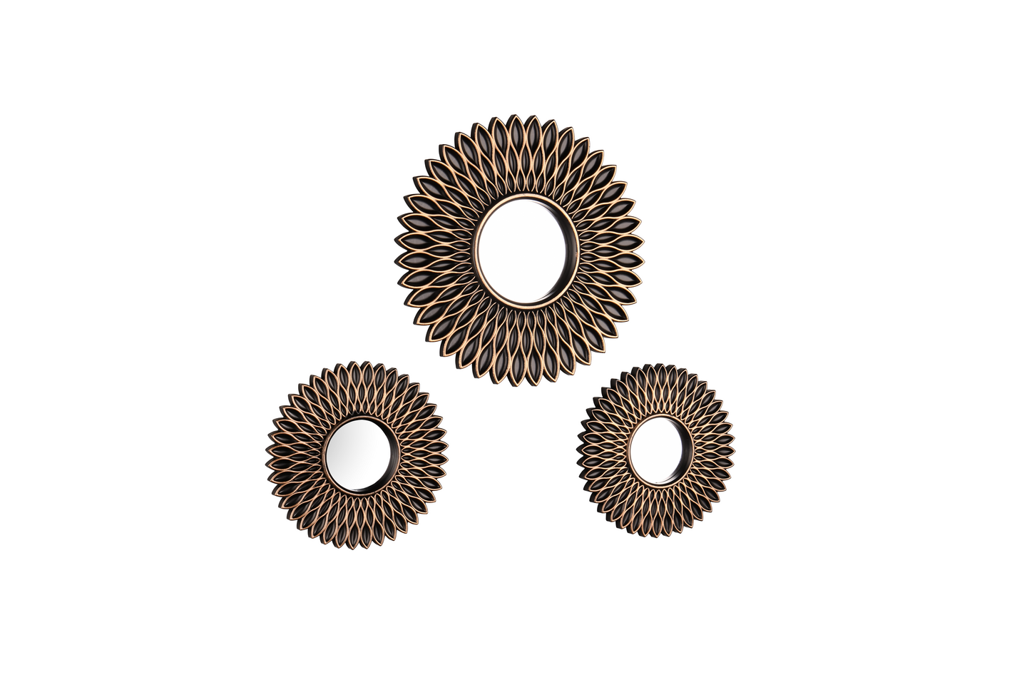 Peilisetti M&M Amanda 3-pack musta/kulta