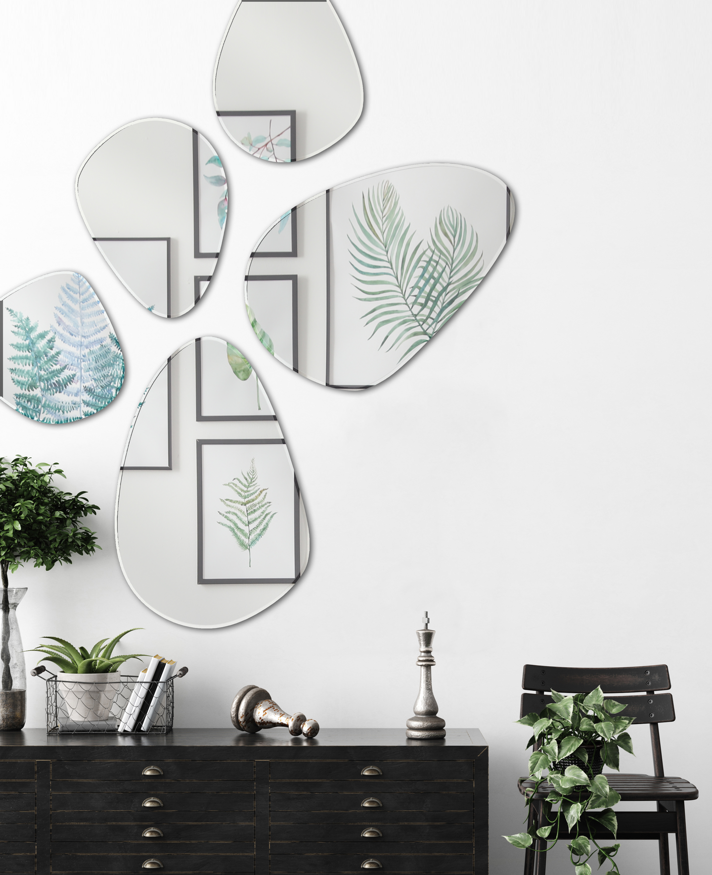 Peili M&M Bella 30x40cm peililasi