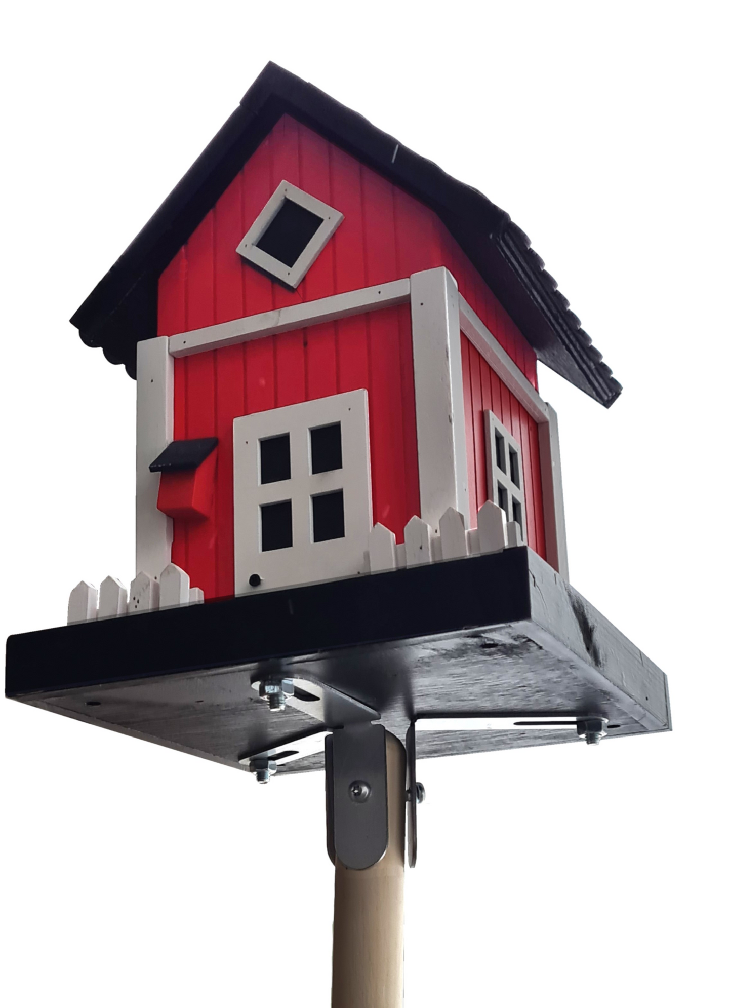 Lintulaudan kiinnitysraudat puupylväille Esvi