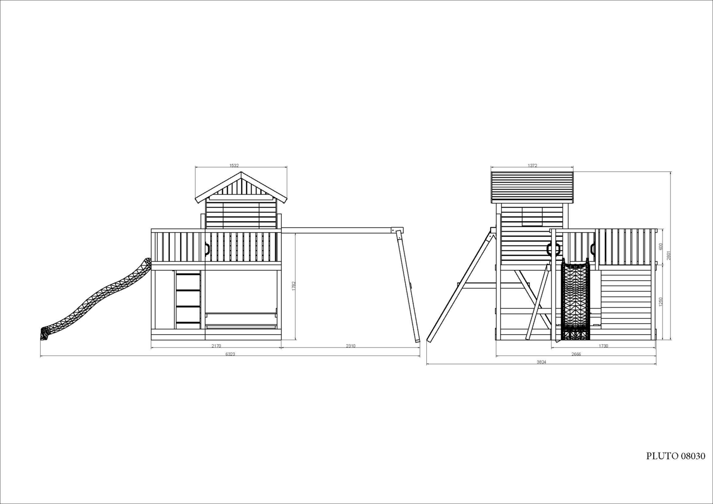 Kiipeilyteline Fungoo Pluto