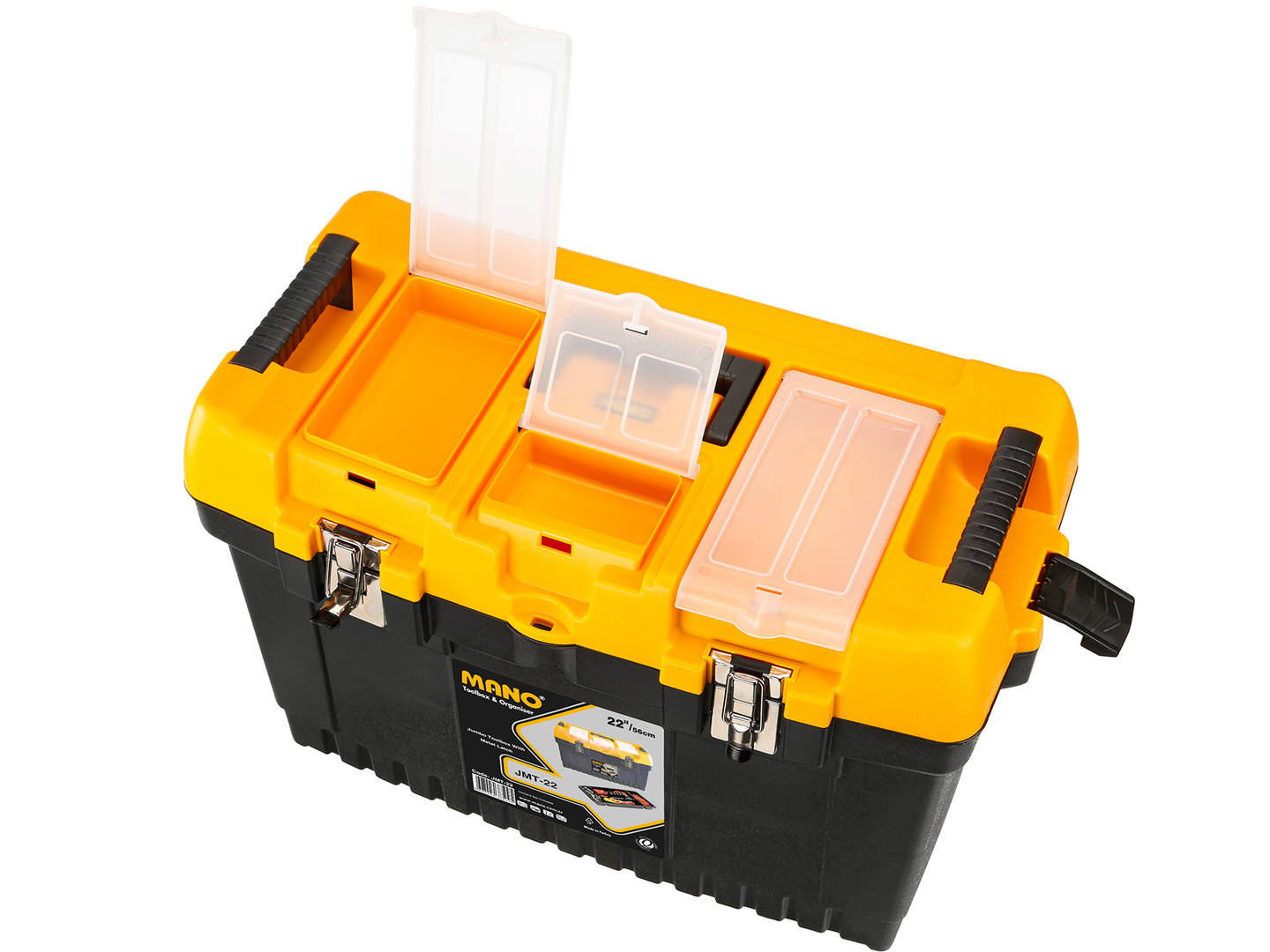 Työkalupakki Mano Pro korkea metallilukoilla 3 lokerikkoa 22"