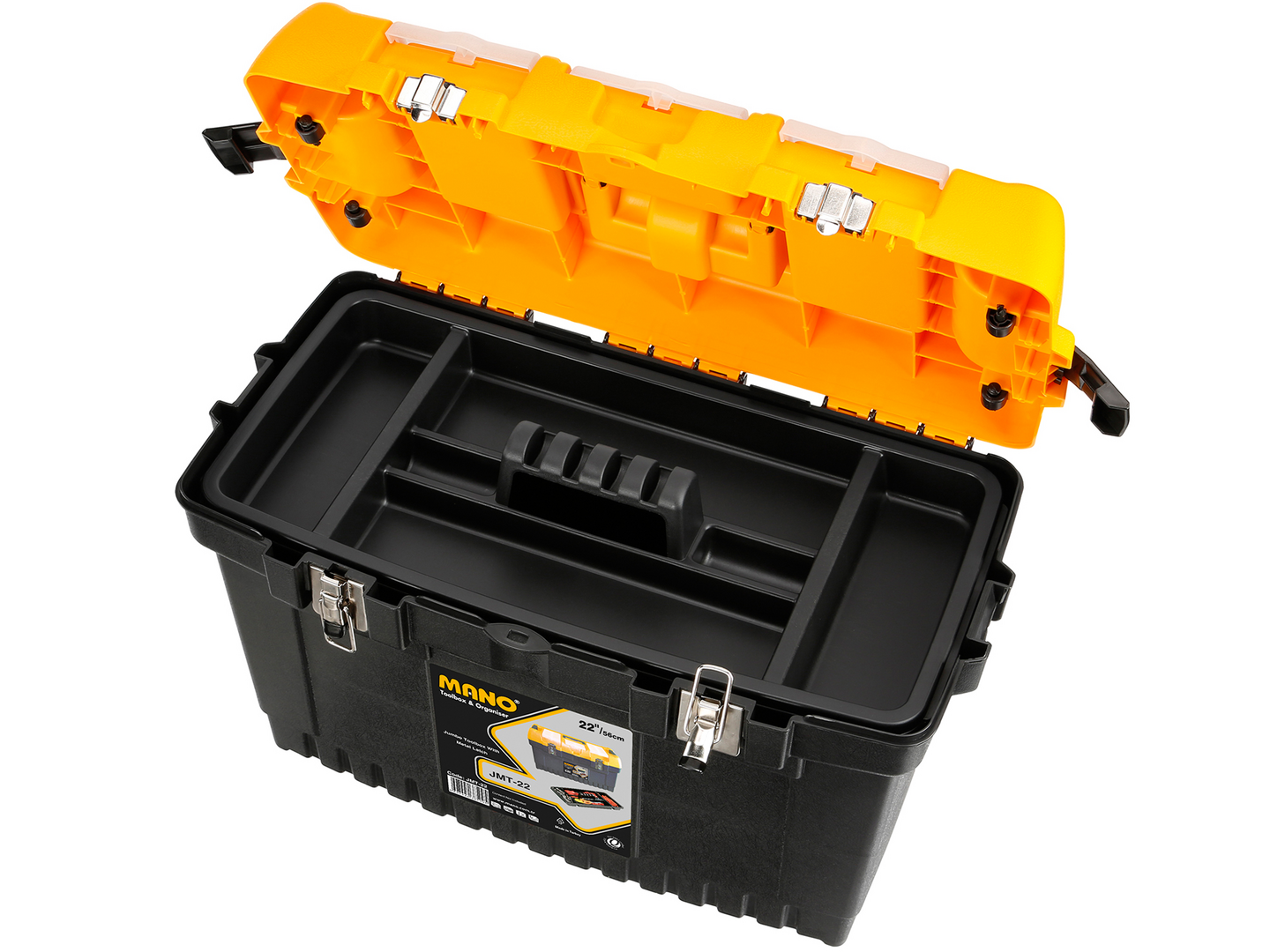 Työkalupakki Mano Pro korkea metallilukoilla 3 lokerikkoa 22"