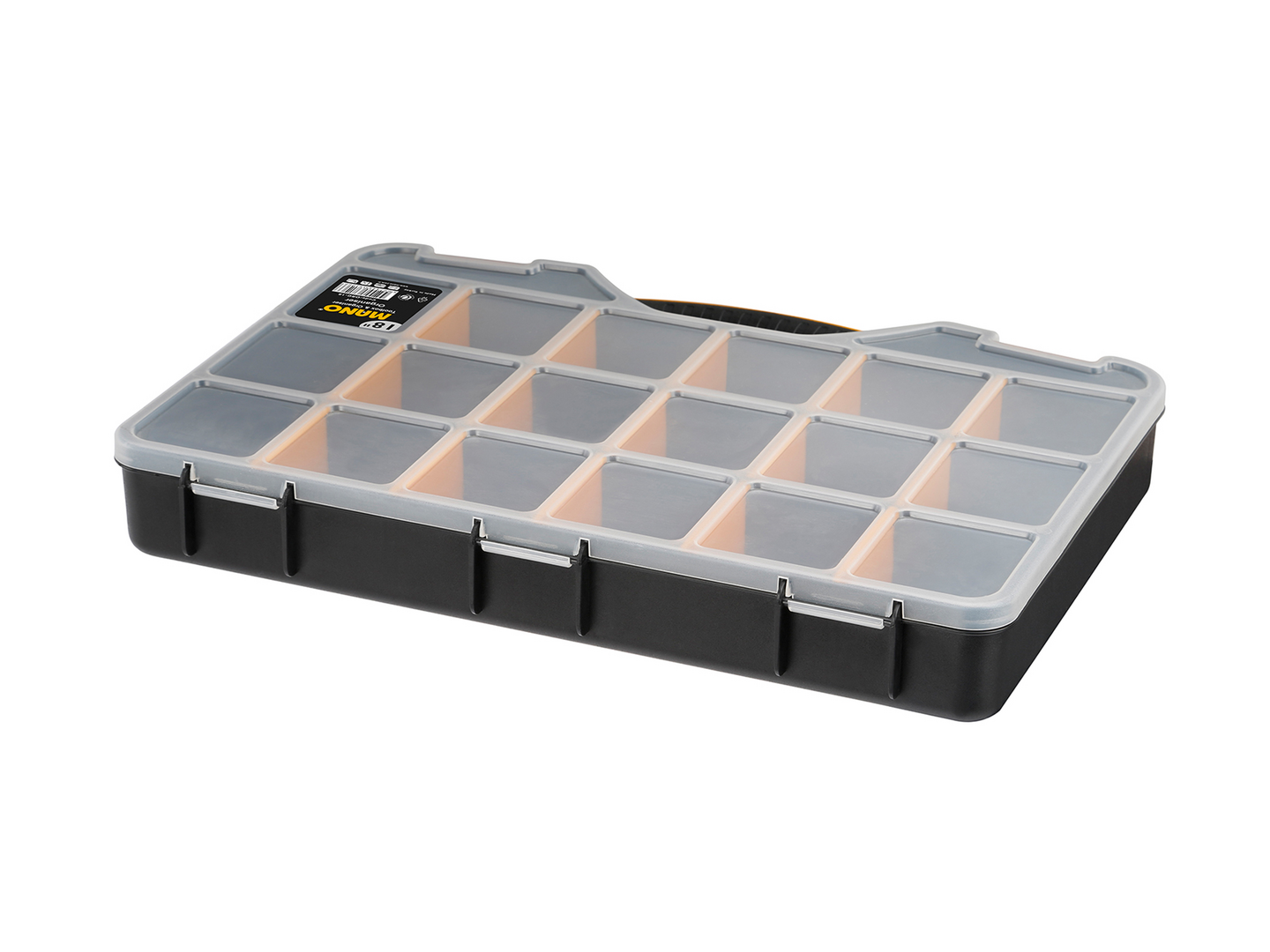 Lokerikko Mano Pro 18" / 46cm musta