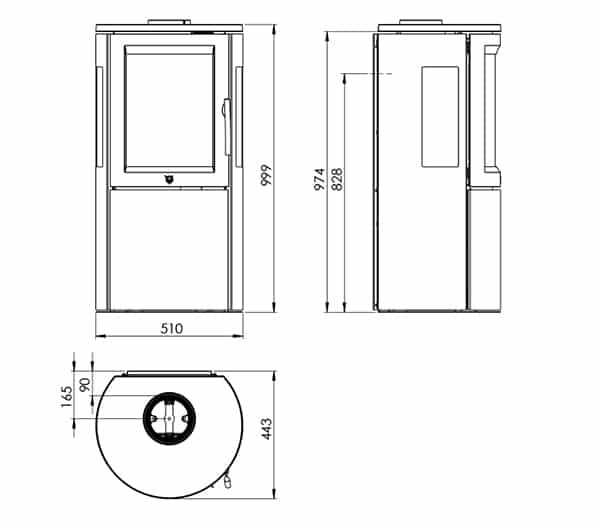 Valmistakka Varde Lyon Air musta