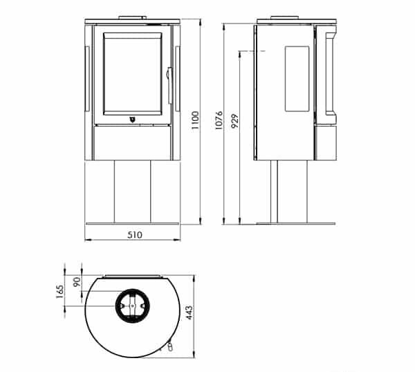 Valmistakka Varde Nice Air musta