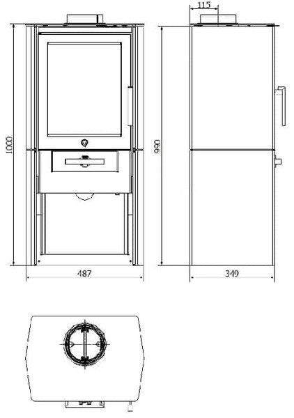 Valmistakka Varde Samsö musta