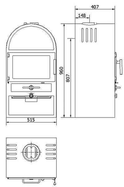 Valmistakka Varde Thurö 13 musta