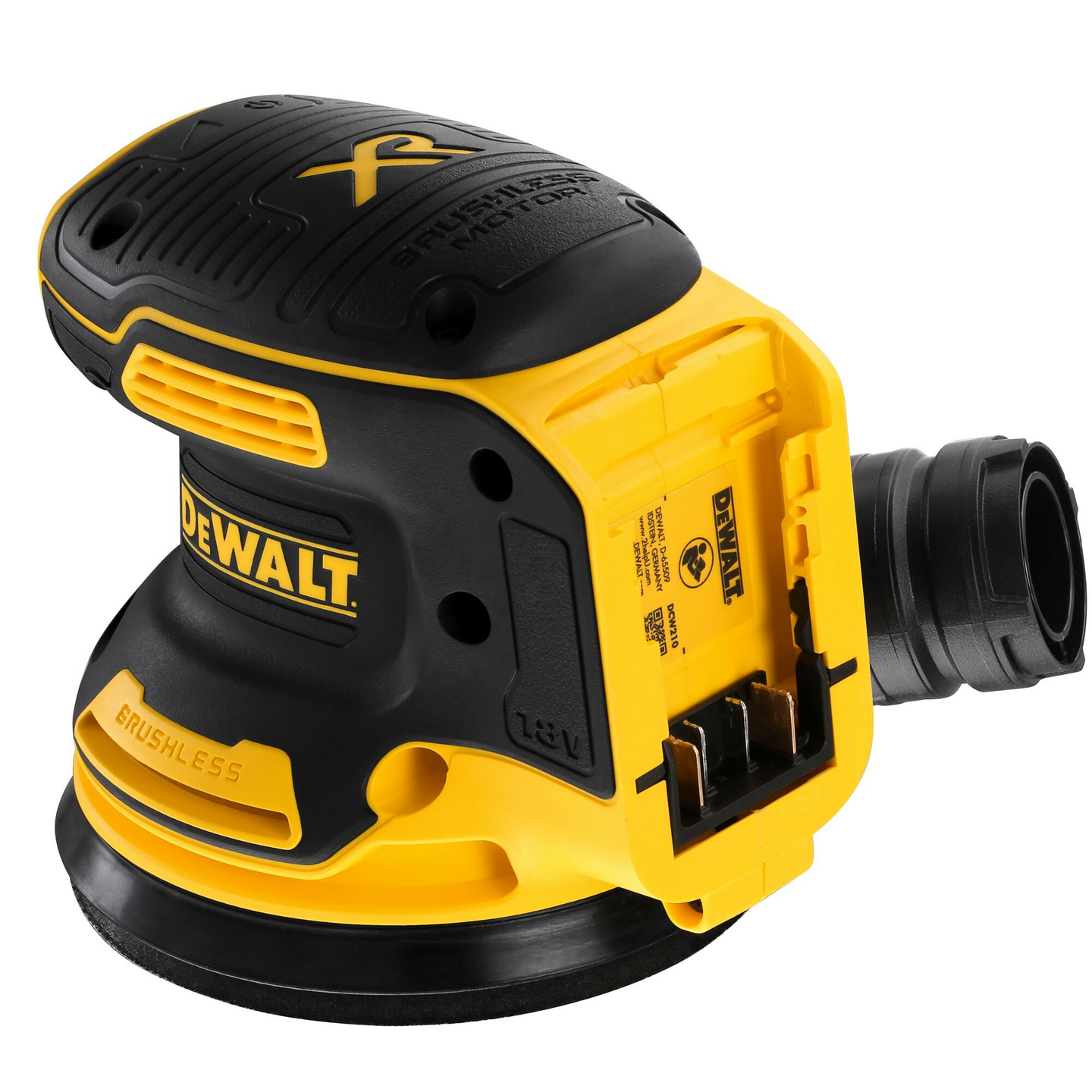 Akkuepäkeskohiomakone Dewalt DCV210N runko