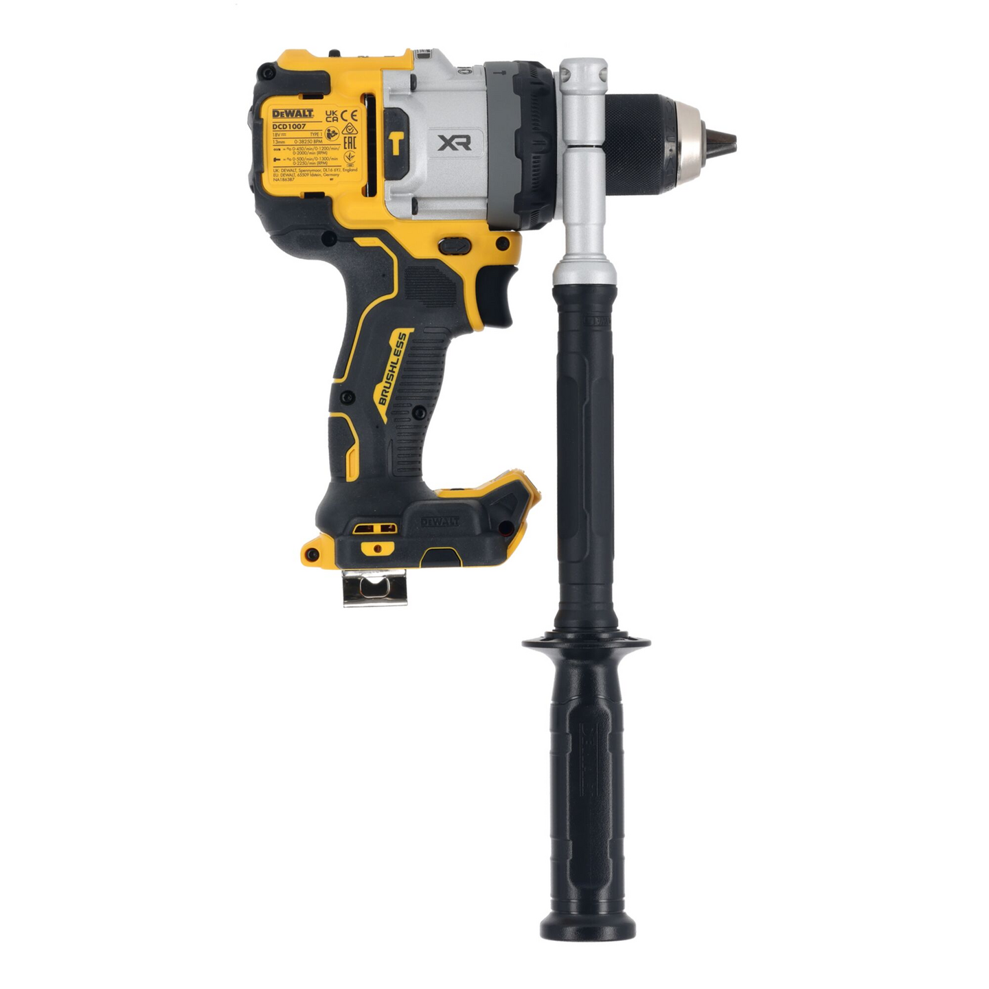 Akkuiskuporakone Dewalt DCD1007NT 18V 3SP 169nm runko tstak